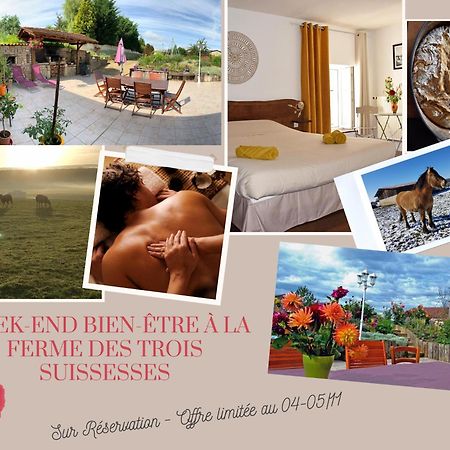 La Ferme Des 3 Suissesses Bed and Breakfast Saint-Paul  Eksteriør billede